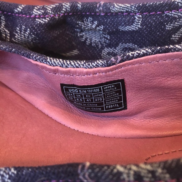 UGG flats (purple) - Picture 5 of 6